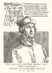 Cardenal Albrecht de Brandeburgo, Elector y Arzobispo de Maguncia
